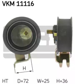 Ролик (SKF: VKM 11116)